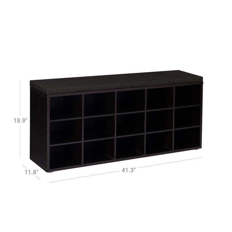 15 Cubes Shoe Bench FredCo