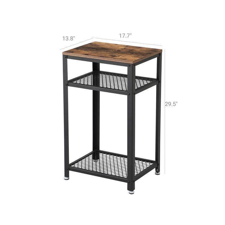 2 Shelves Side Table FredCo