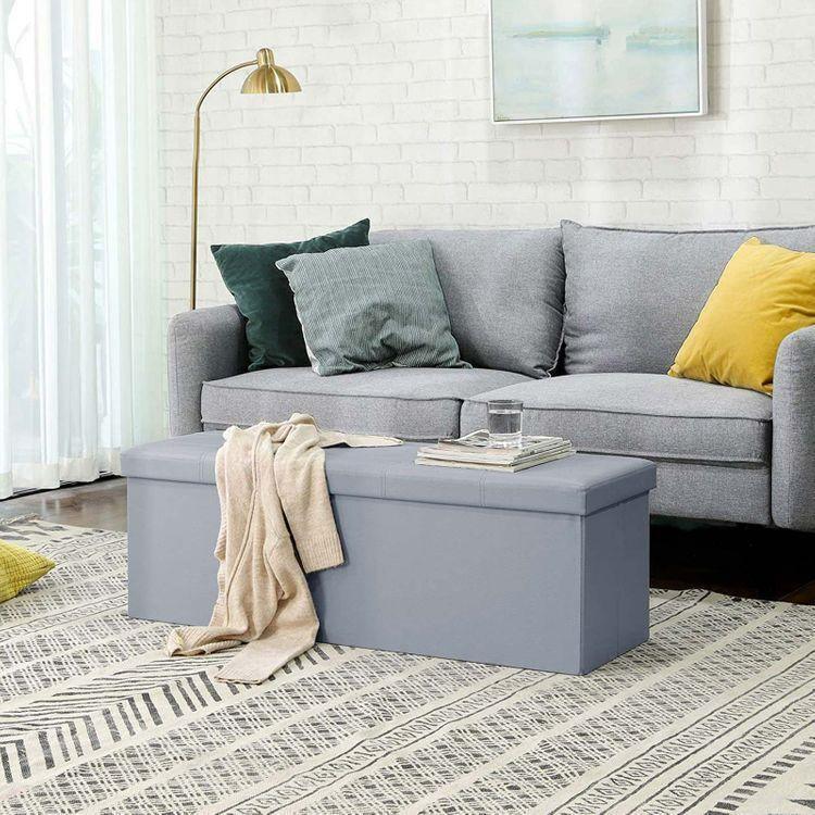 43 Inches Storage Ottoman FredCo