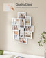 10 Pack Collage Picture Frames White FredCo