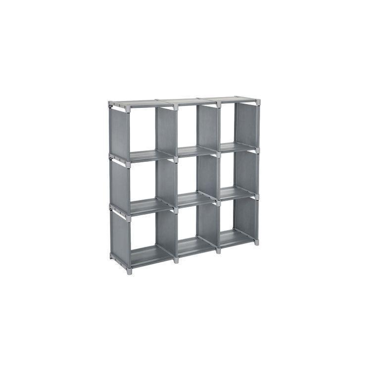 9 Cubes Bookshelf Closet FredCo