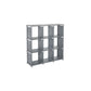 9 Cubes Bookshelf Closet FredCo