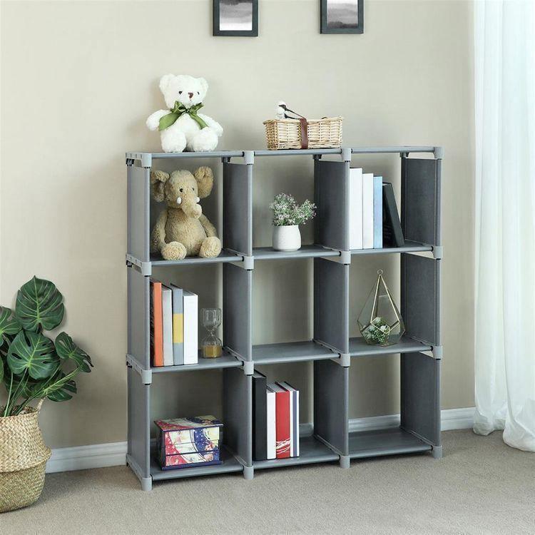 9 Cubes Bookshelf Closet FredCo