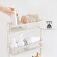 4-Tier Slim Storage Cart with Wire Baskets FredCo