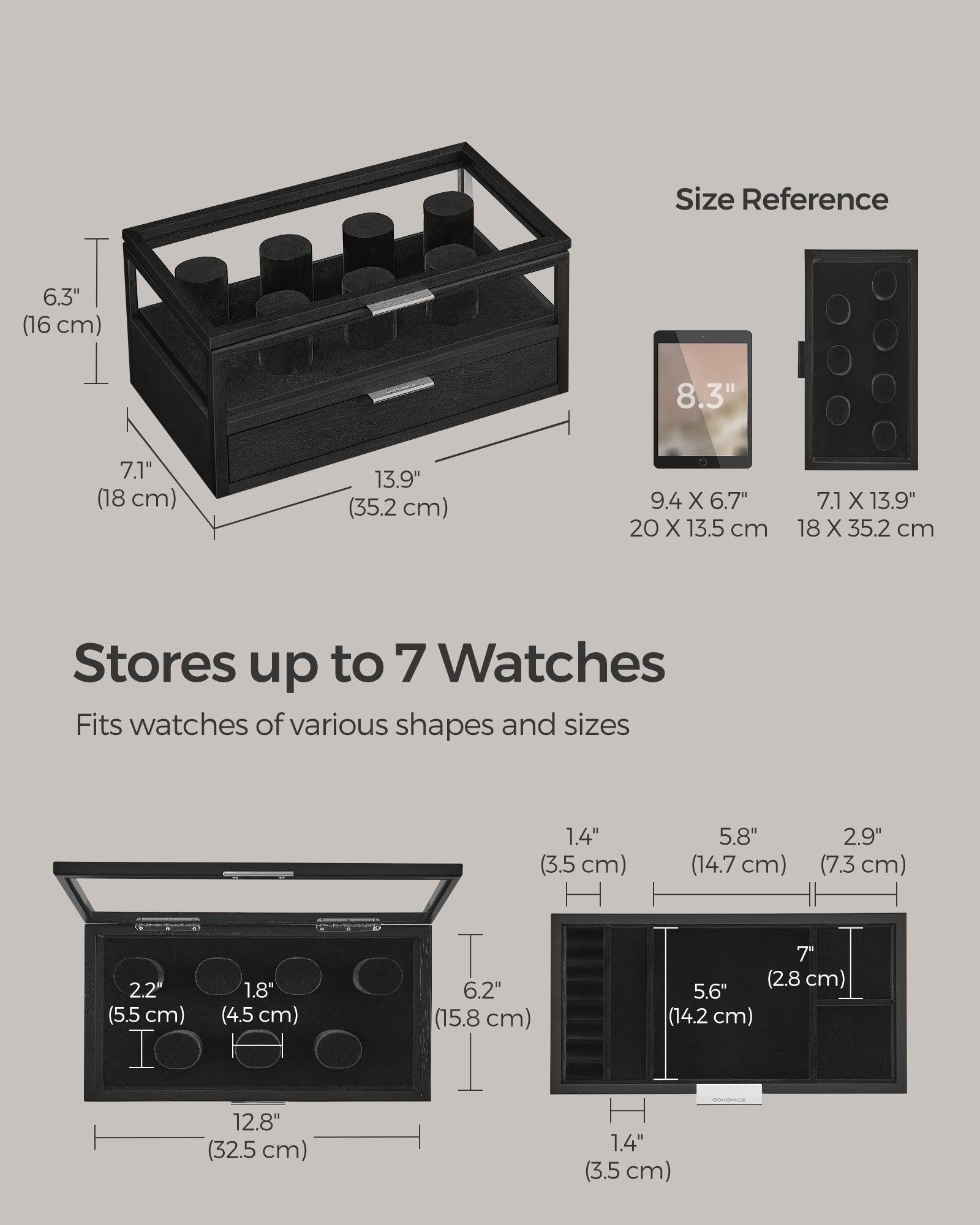 2-Tier Watch Case FredCo