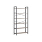 6-Tier Tall Bookshelf with Steel Frame FredCo