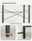 6-Tier Tall Bookshelf with Steel Frame FredCo