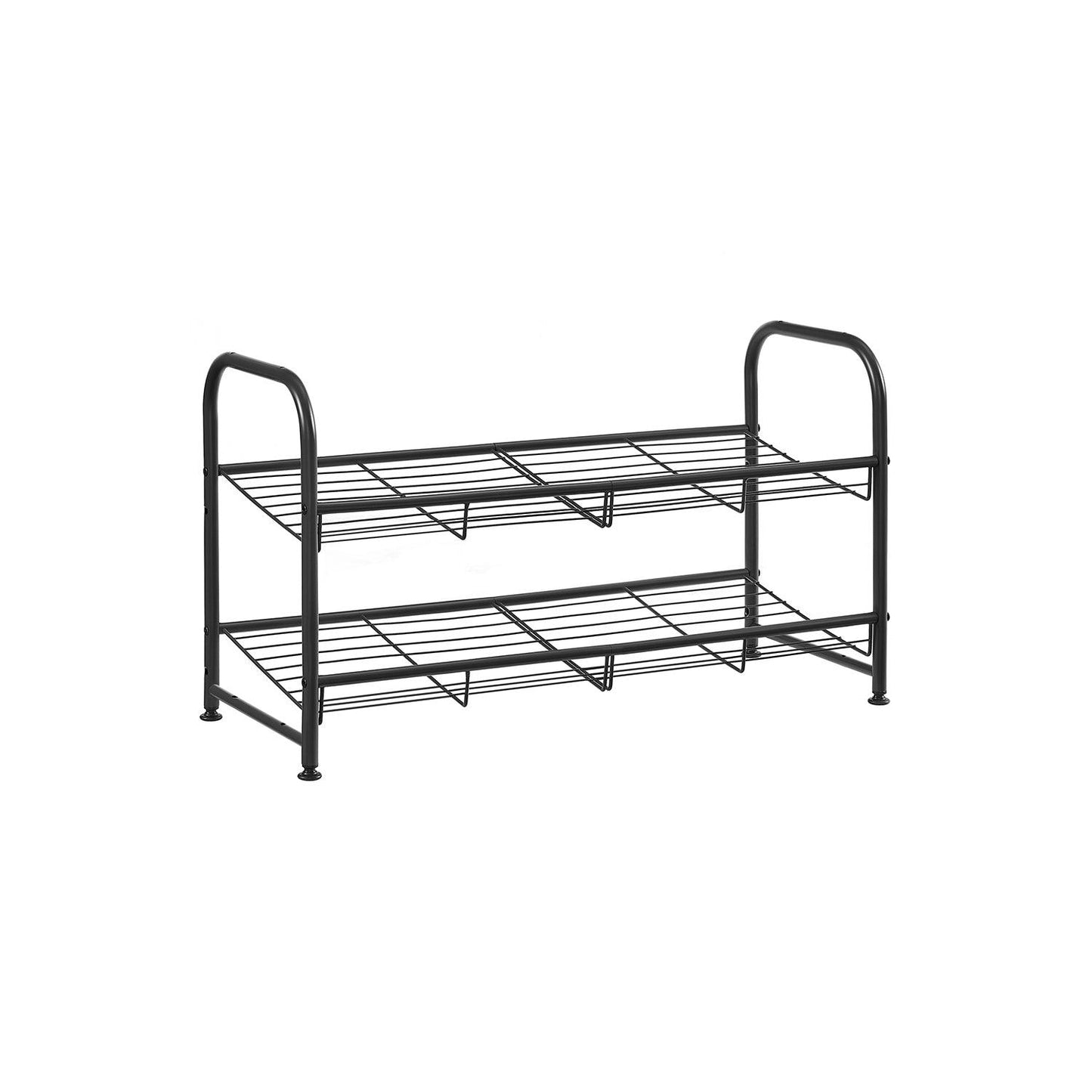 2-Tier Metal Shoes Rack FredCo