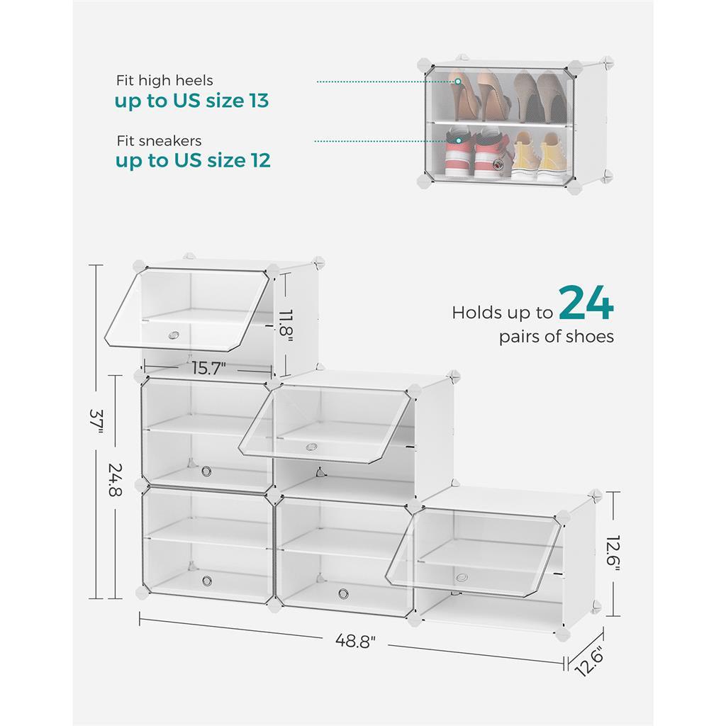 Interlocking Shoe Rack FredCo