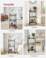 Small Bar Cart With 3-Tier Mirrored Shelf FredCo