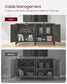 VASAGLE Storage Buffet Cabinet FredCo