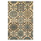 Abner Mid-Century Medallion Pattern Rug FredCo