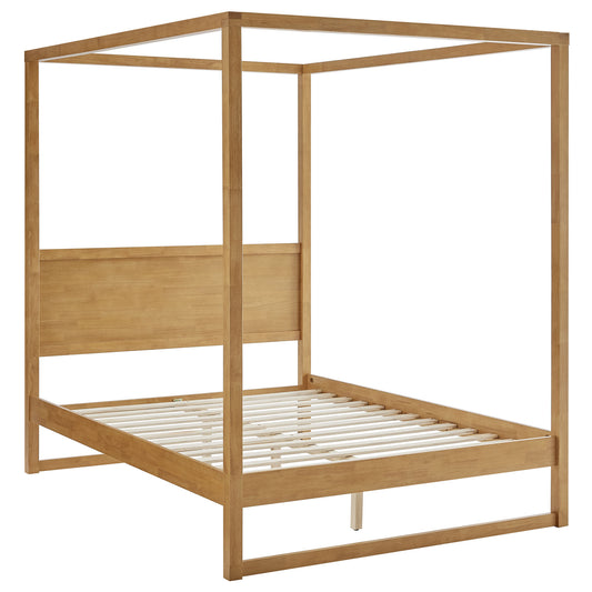 Alva King Wood Canopy Platform Bed by Modway MOD-7216 FredCo