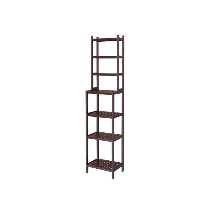 Bamboo Adjustable Storage Rack FredCo