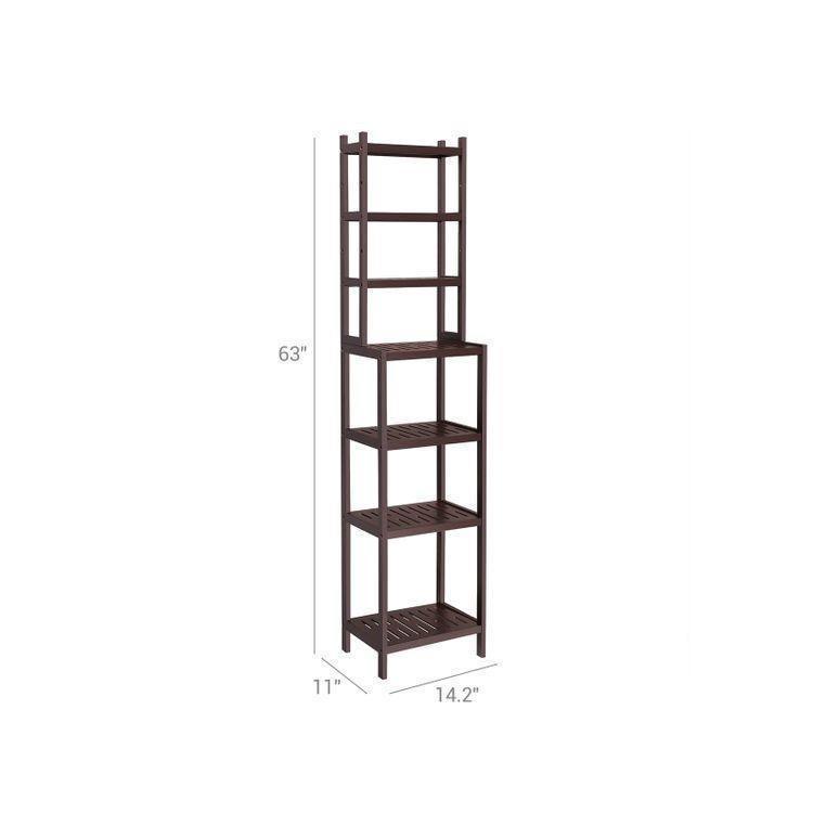 Bamboo Adjustable Storage Rack FredCo