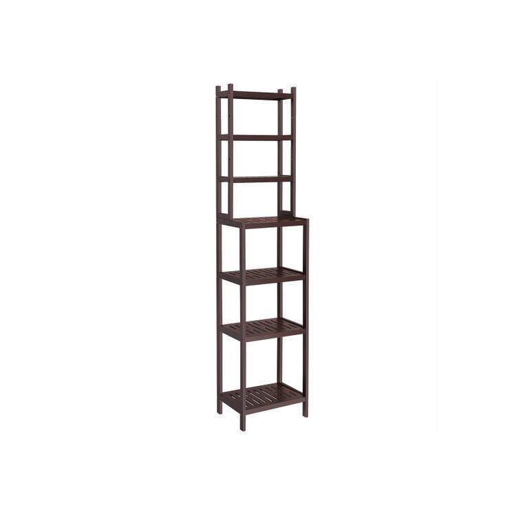 Bamboo Adjustable Storage Rack FredCo