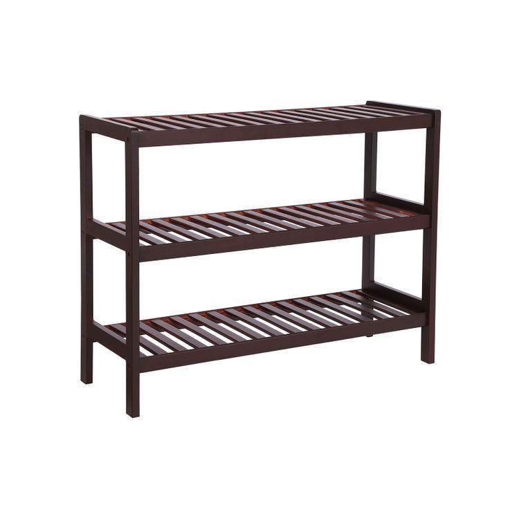 Bamboo Entryway Storage Shelf FredCo