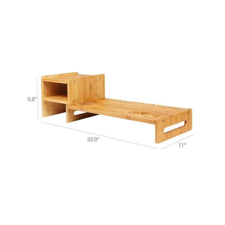 Bamboo Storage Stand Rack FredCo