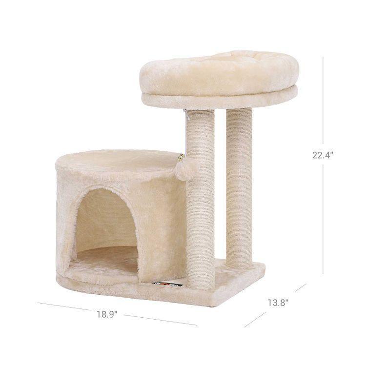 Beige Condo Cat Tree FredCo