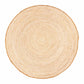 Braided Jute Round Indoor Area Rug FredCo