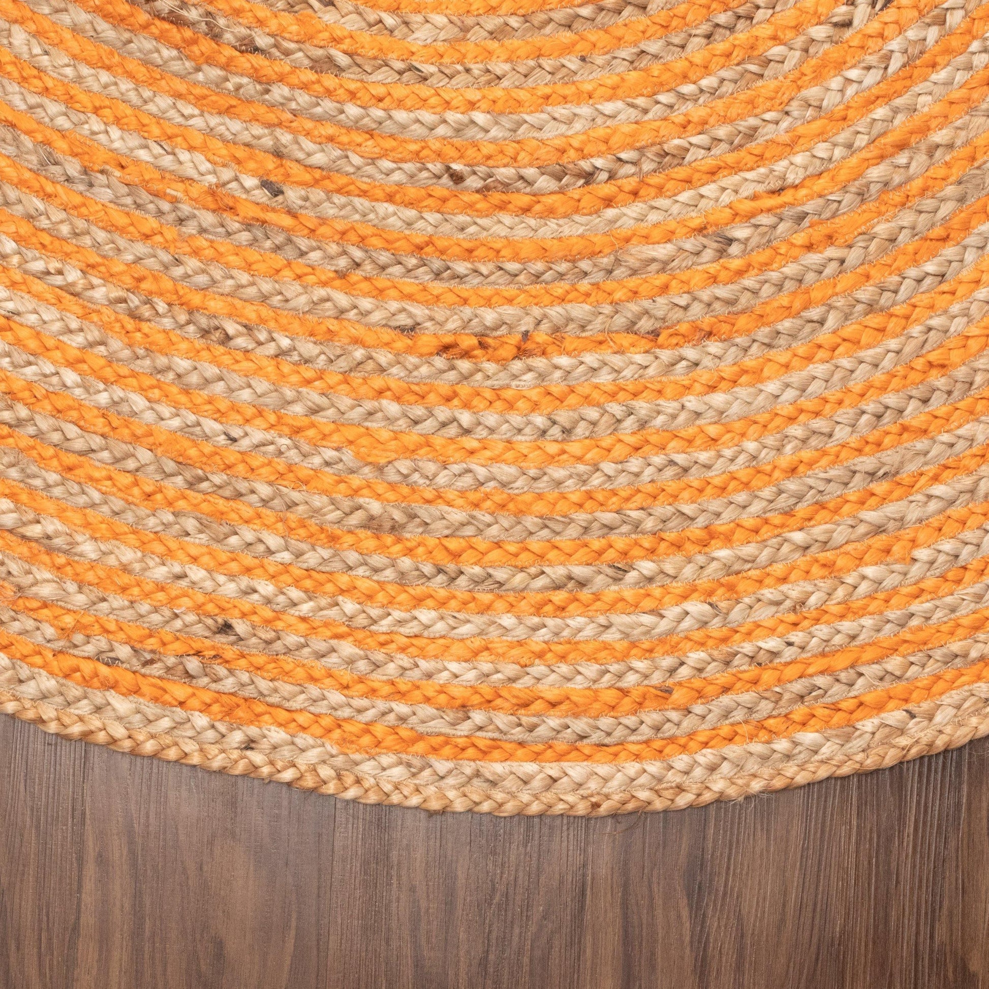 Braided Jute Round Indoor Area Rug FredCo