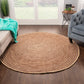 Braided Jute Round Indoor Area Rug FredCo