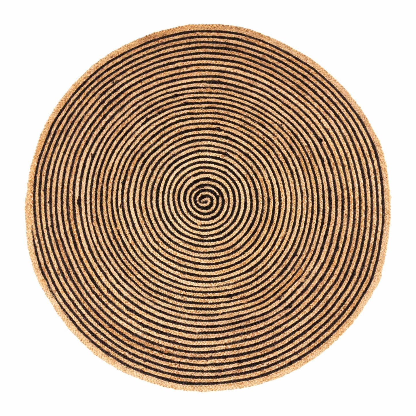 Braided Jute Round Indoor Area Rug FredCo