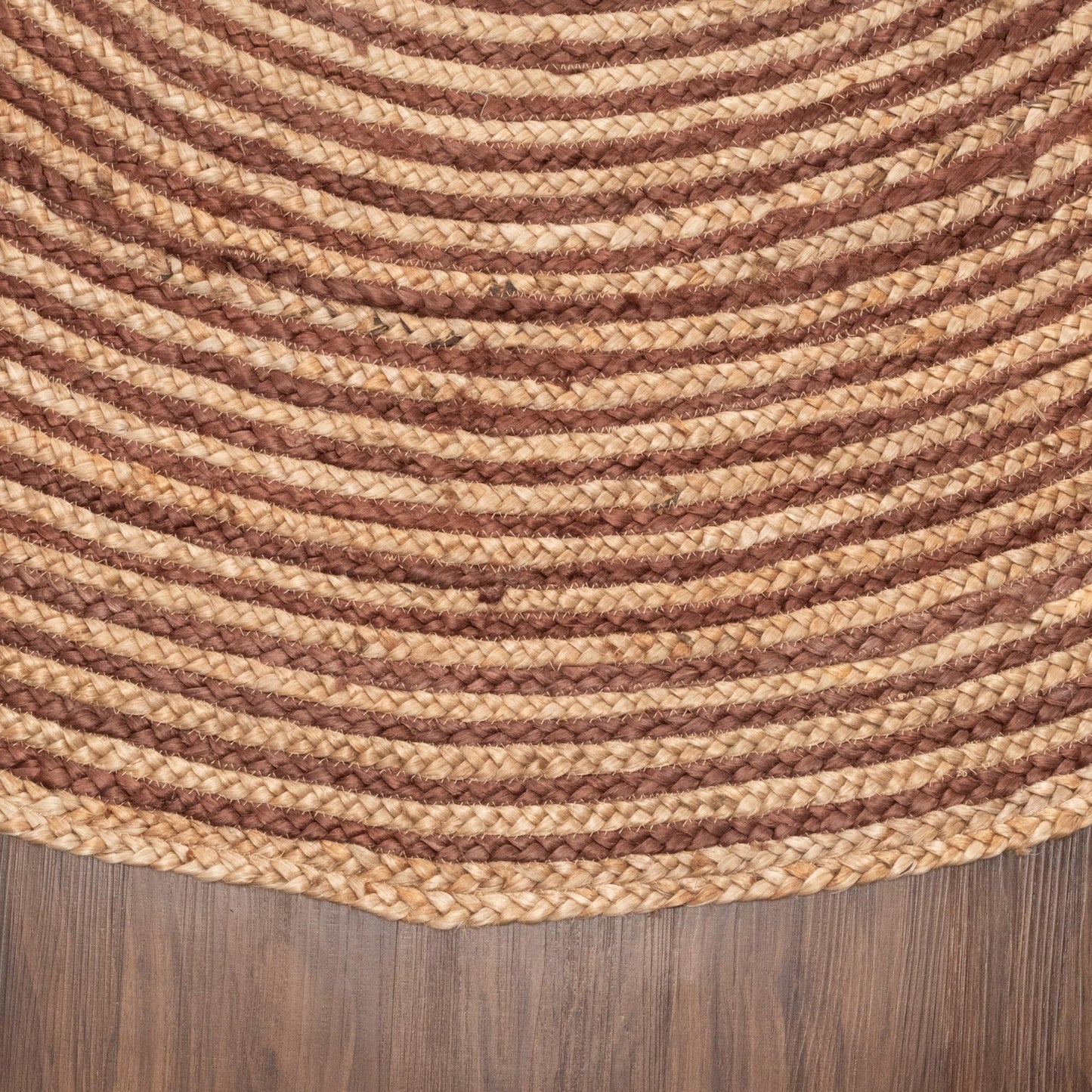 Braided Jute Round Indoor Area Rug FredCo