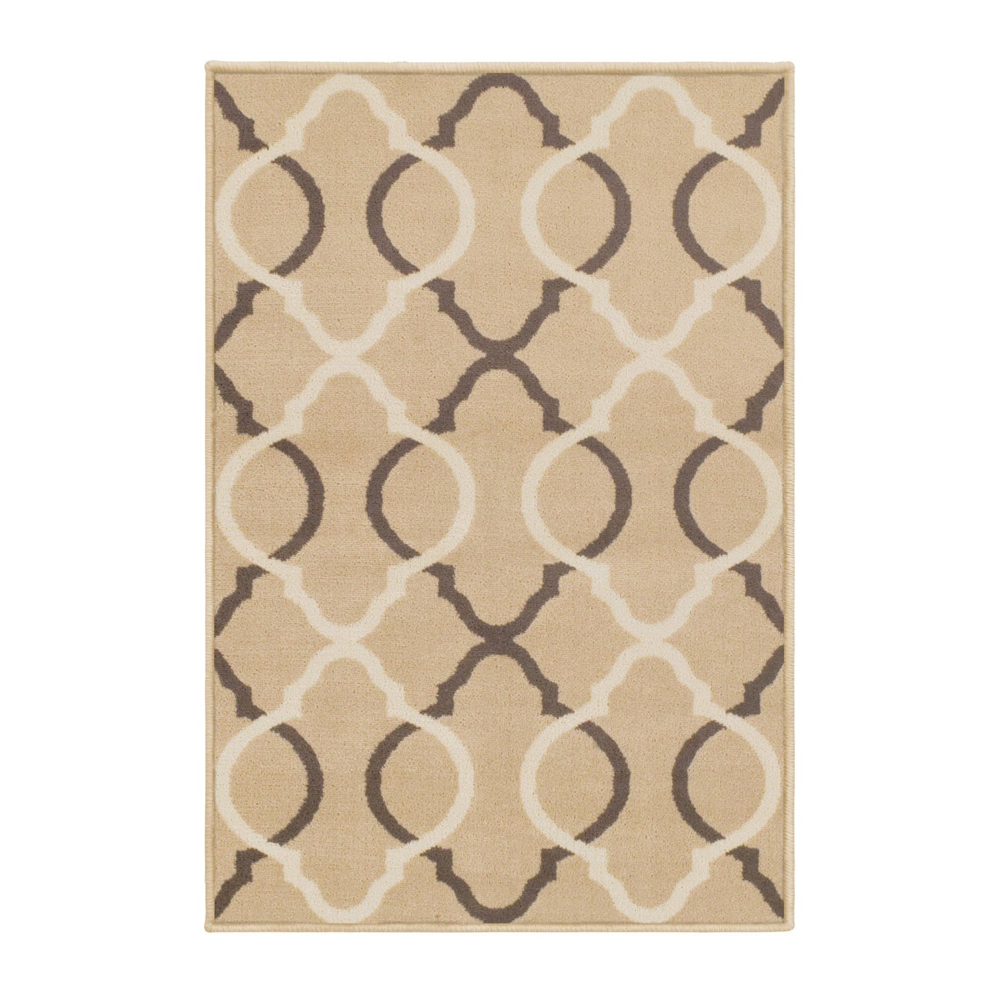 Cadena Vintage Contemporary Trellis Rug FredCo