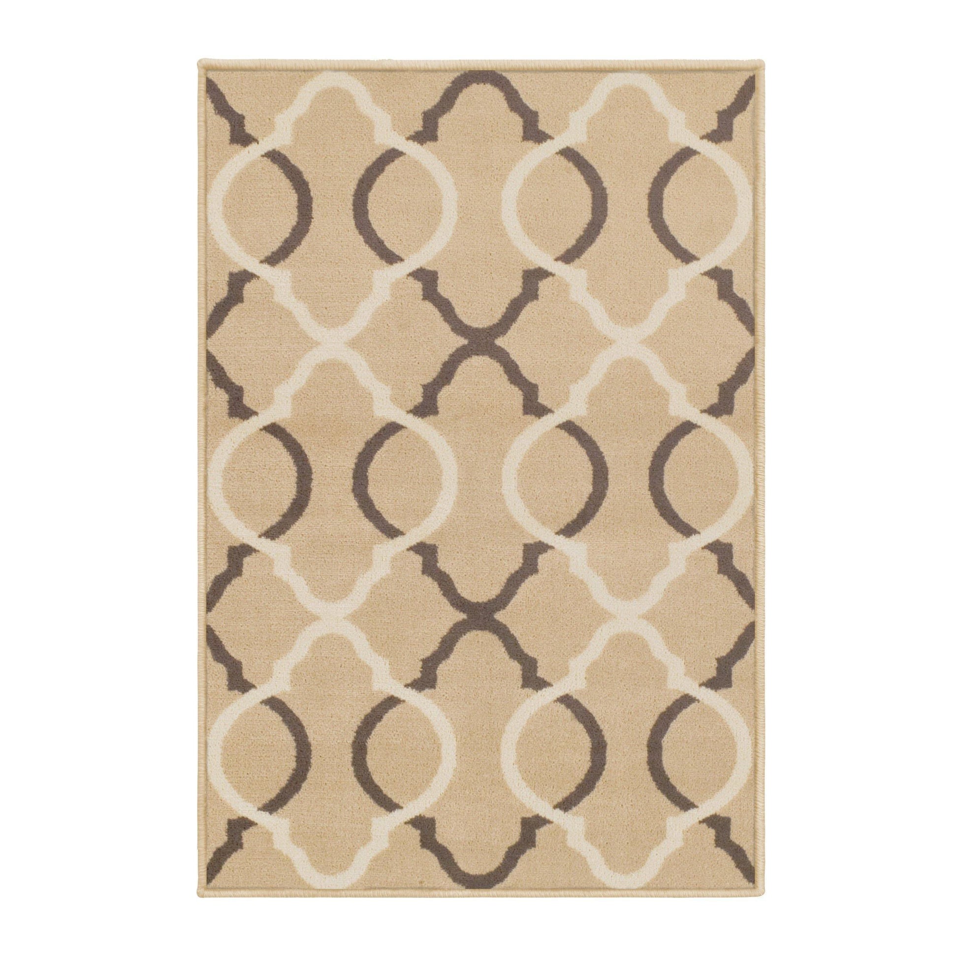 Cadena Vintage Contemporary Trellis Rug FredCo