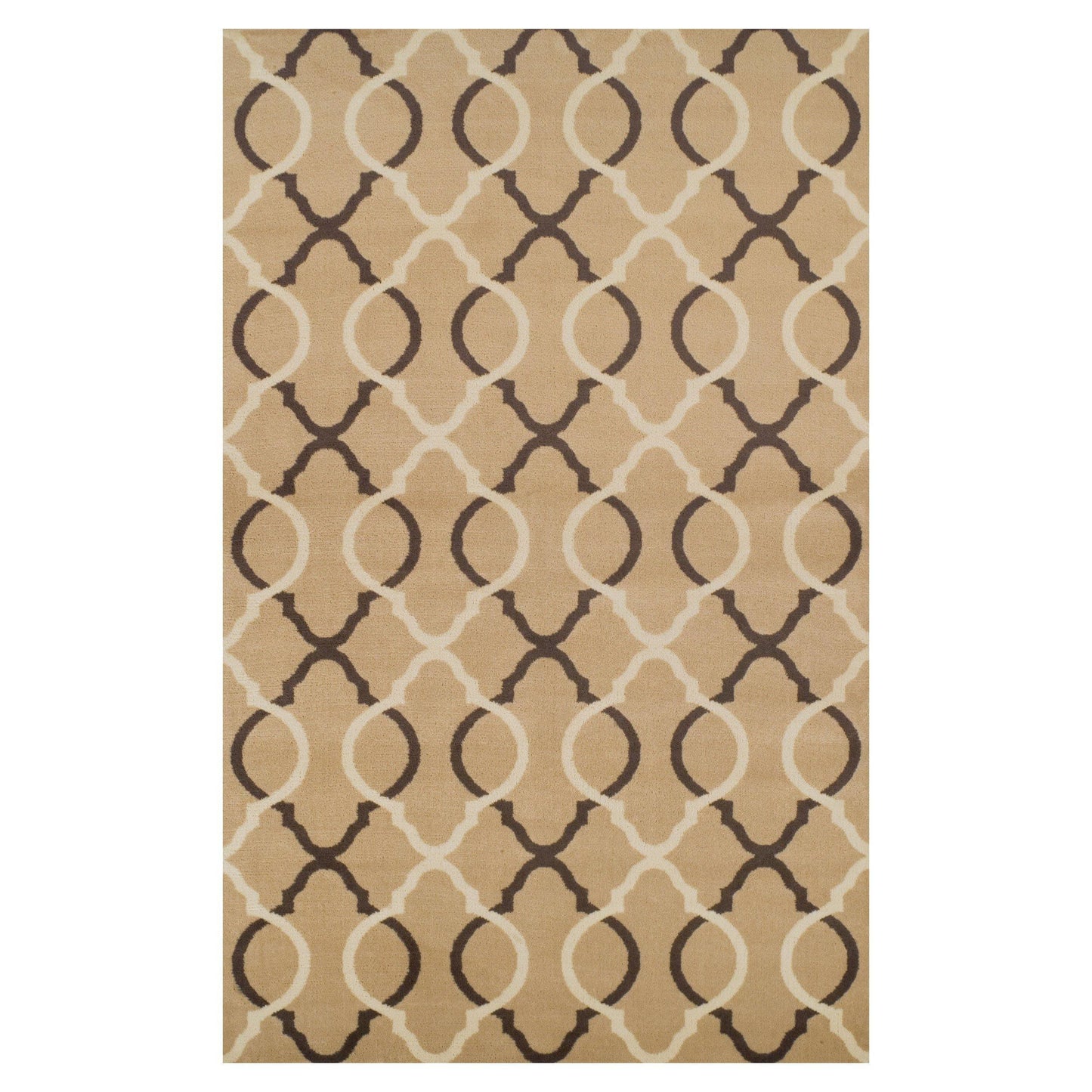 Cadena Vintage Contemporary Trellis Rug FredCo