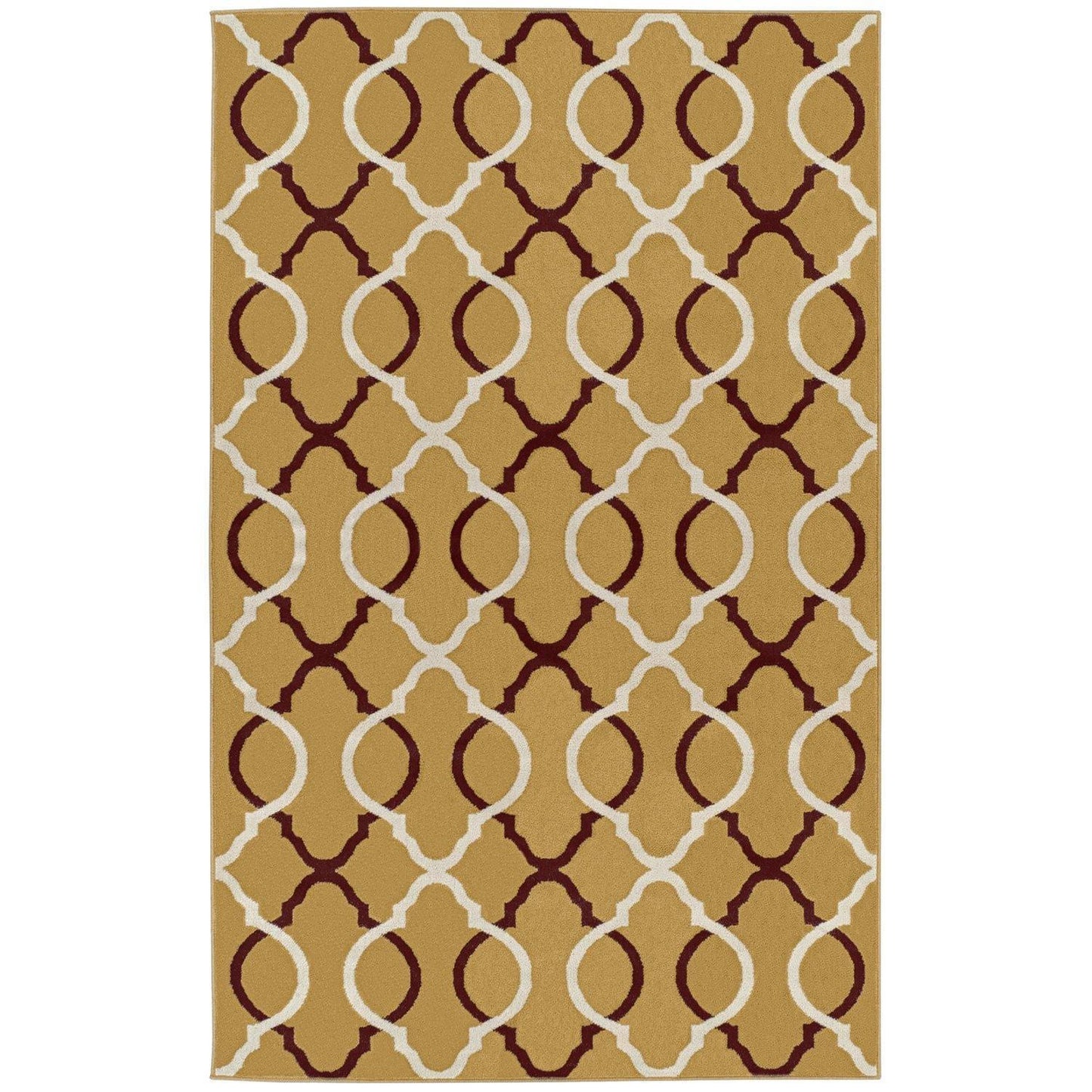 Cadena Vintage Contemporary Trellis Rug FredCo