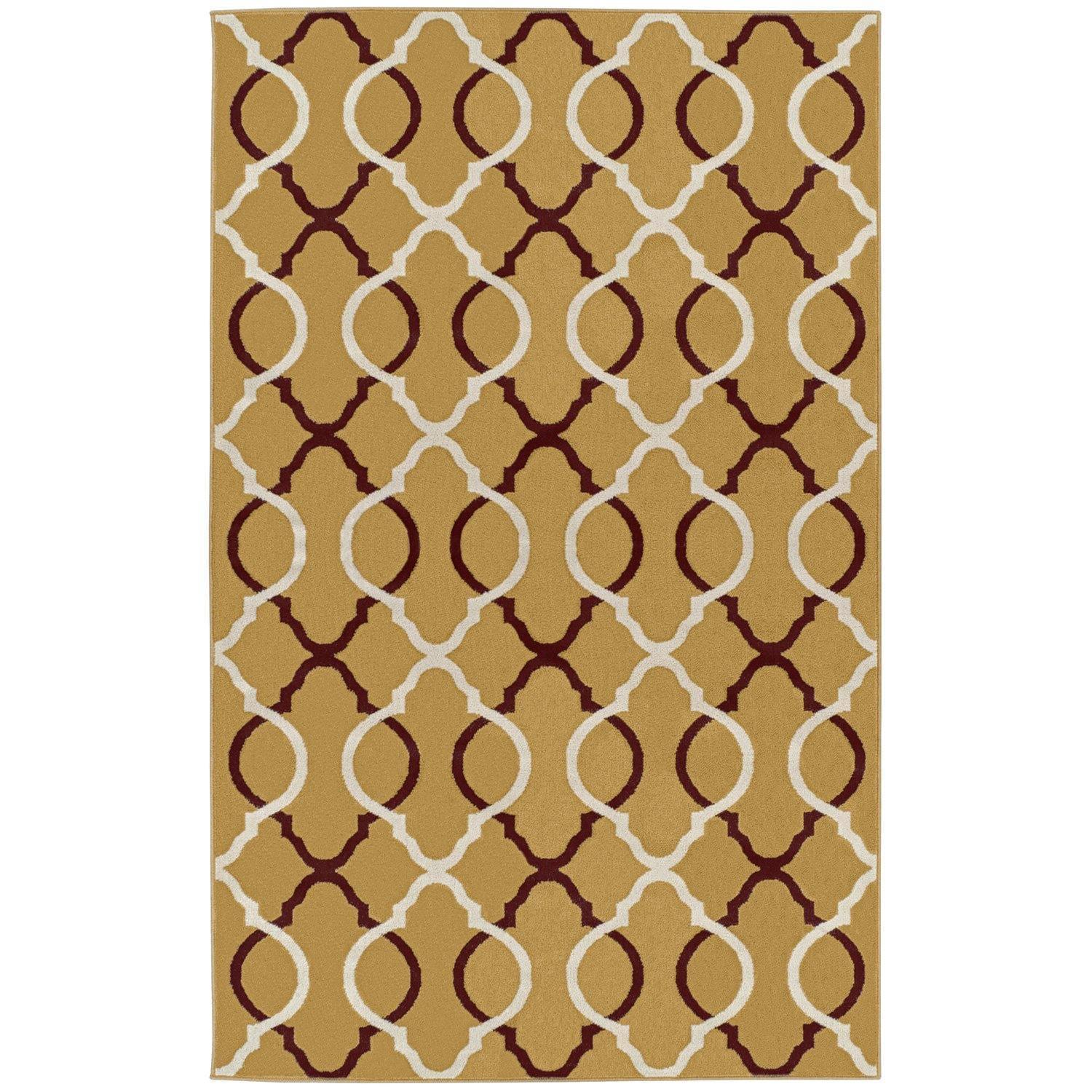 Cadena Vintage Contemporary Trellis Rug FredCo