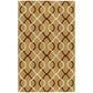 Cadena Vintage Contemporary Trellis Rug FredCo