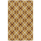 Cadena Vintage Contemporary Trellis Rug FredCo