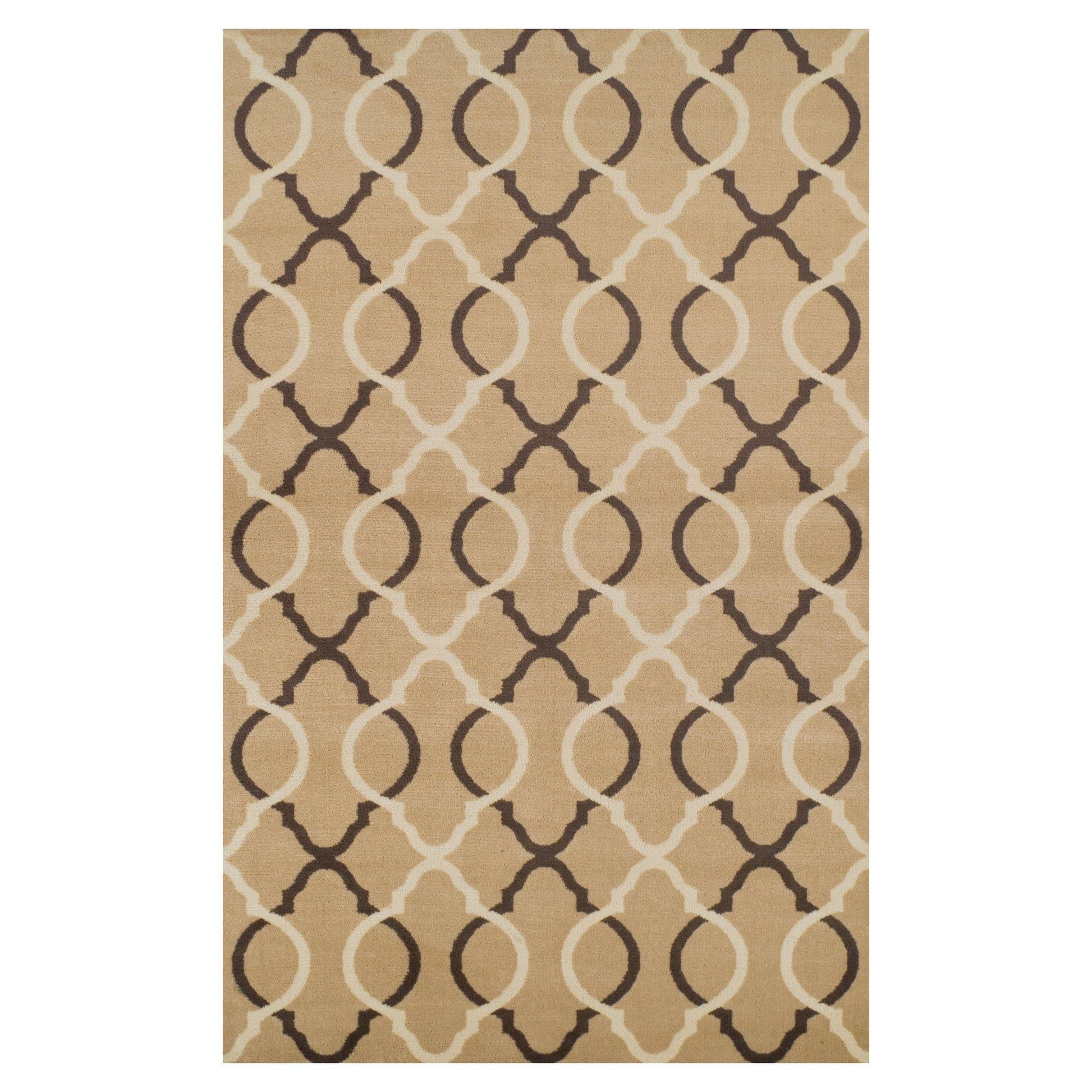 Cadena Vintage Contemporary Trellis Rug FredCo