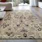 Caldwell Transitional Floral Damask Rug FredCo