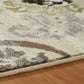 Caldwell Transitional Floral Damask Rug FredCo