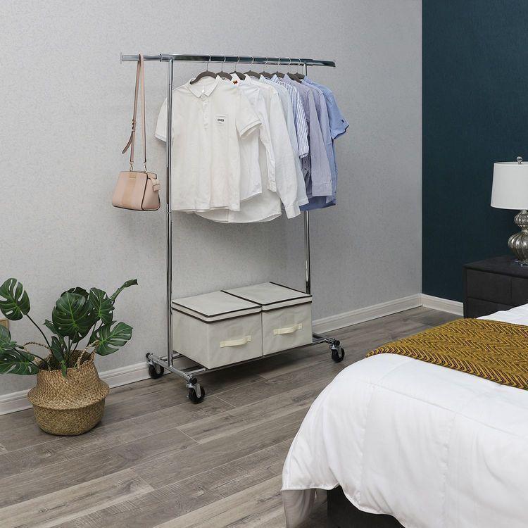 Clothes Rack with Shelf FredCo