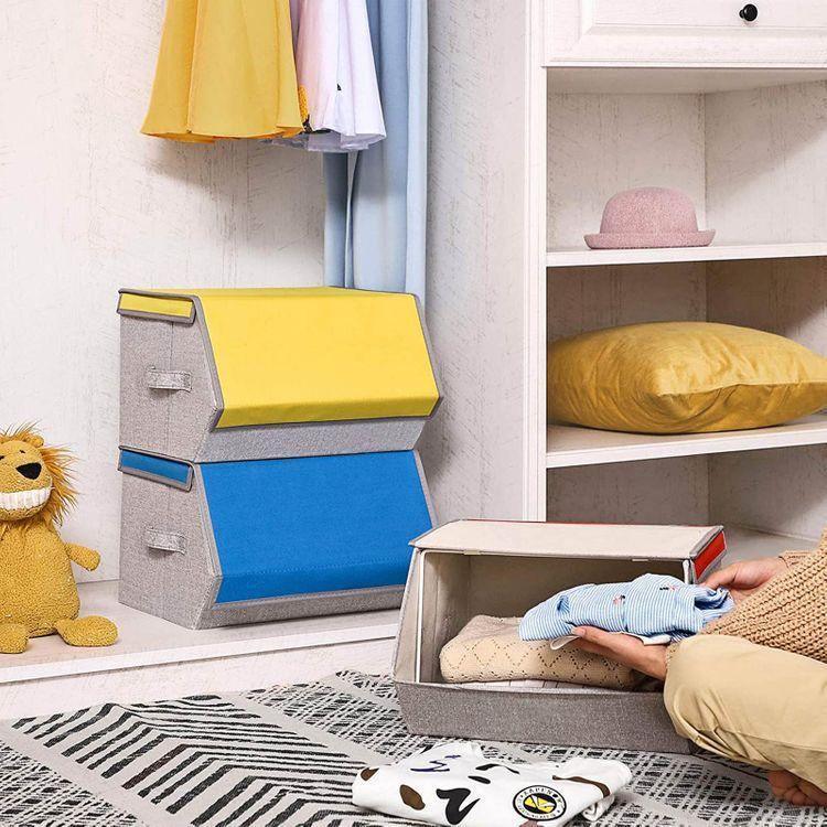 Colorful Toy Storage Boxes FredCo