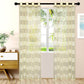 Dalitso Rope Horizontal Bands Soft Diffused Light Sheer Curtain Set FredCo