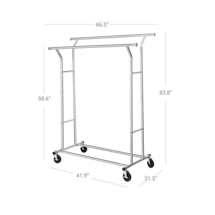 Double-Rail Garment Rack FredCo