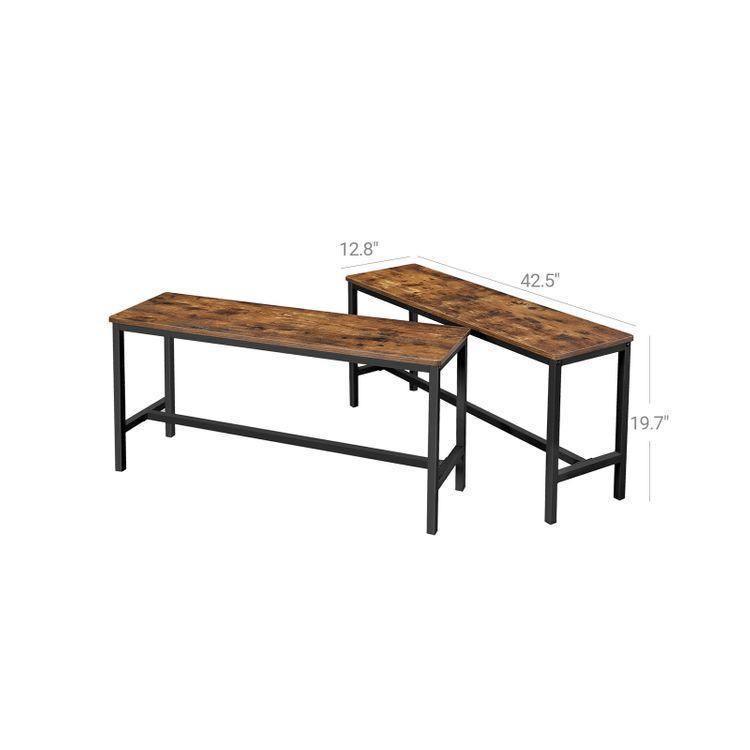 Double Table Benches FredCo