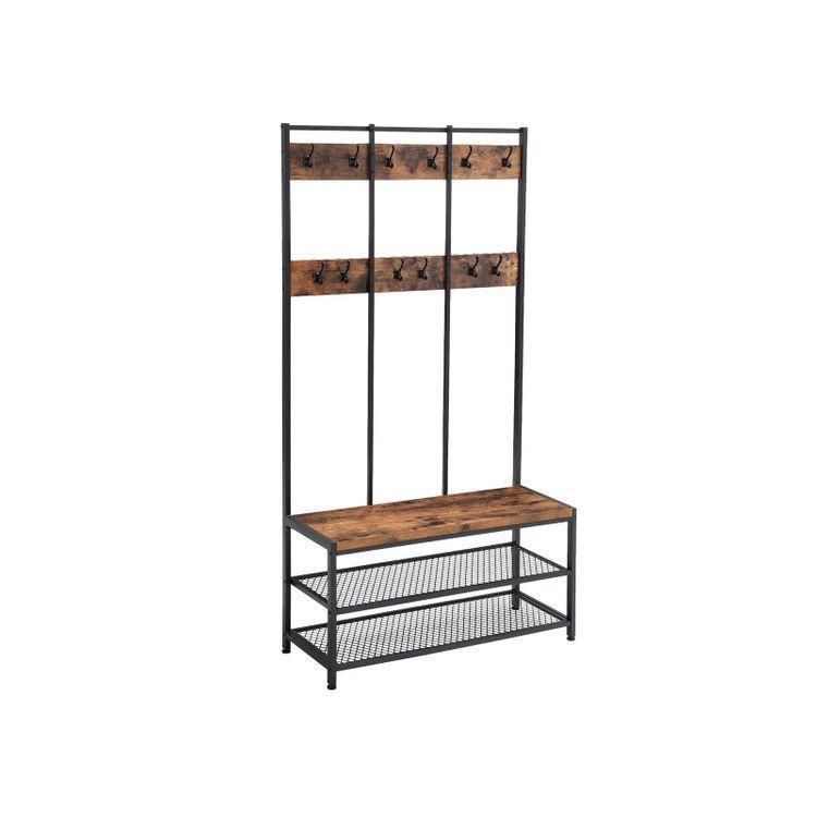 Entryway Storage Coat Rack FredCo