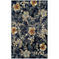 Fiore Modern Oriental Floral Rug FredCo