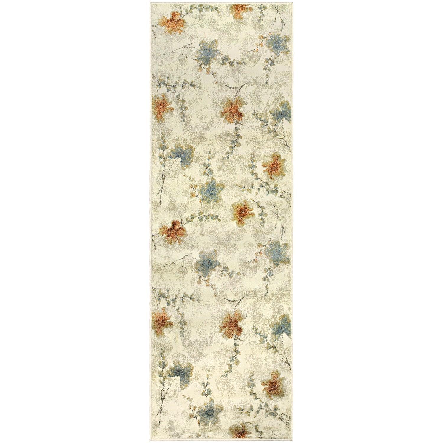 Fiore Modern Oriental Floral Rug FredCo