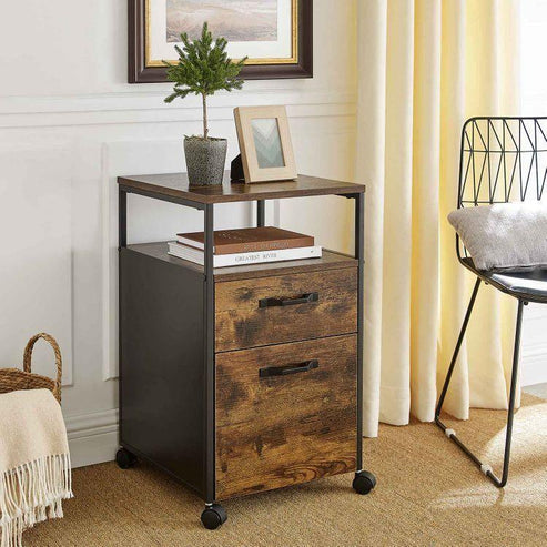 Industrial Style File Cabinet | FredCo