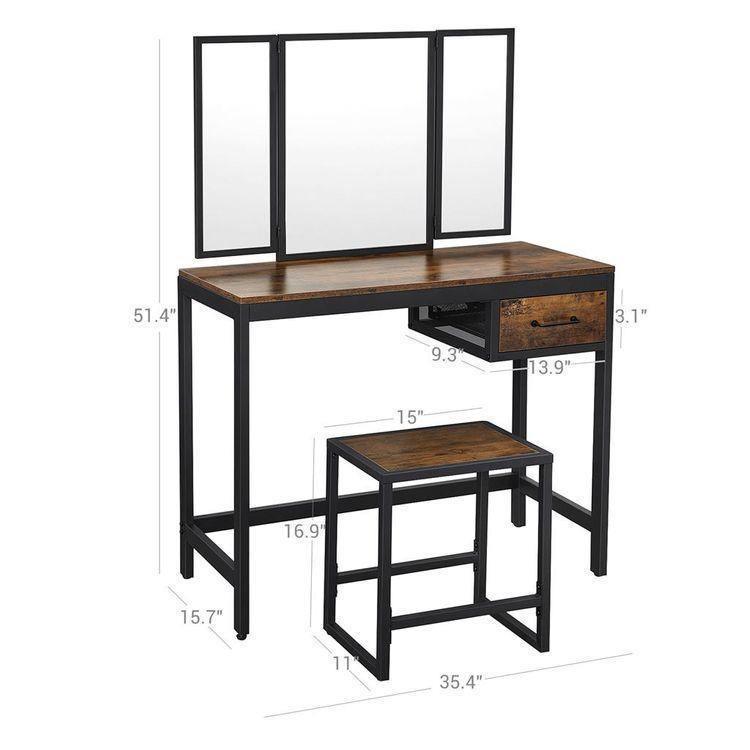 Industrial Style Vanity Set FredCo