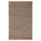 Kerani Modern Bohemian Hand-Woven Leather Rug FredCo