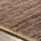 Kerani Modern Bohemian Hand-Woven Leather Rug FredCo